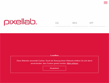Tablet Screenshot of pixellab.de